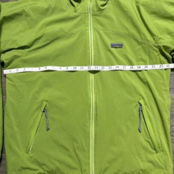 Patagonia Men's Medium Zephur Jacket Seaweed Green Lightweight Fleece Lined - Picture 6 of 8